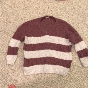 Altar'd State M/L striped sweater